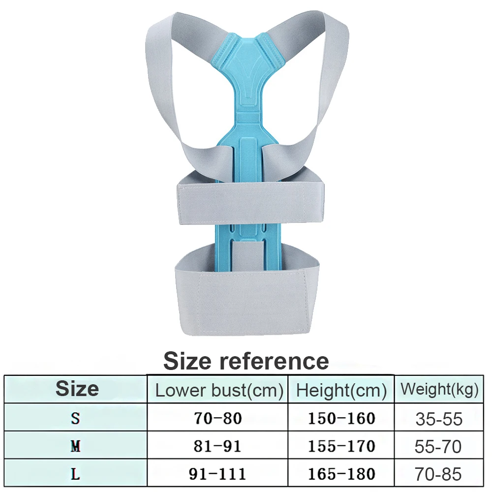 

Корректор осанки спины, плеч, верхней части спины, шеи, бандаж для коррекции осанки спины, невидимый фиксатор коррекции осанки