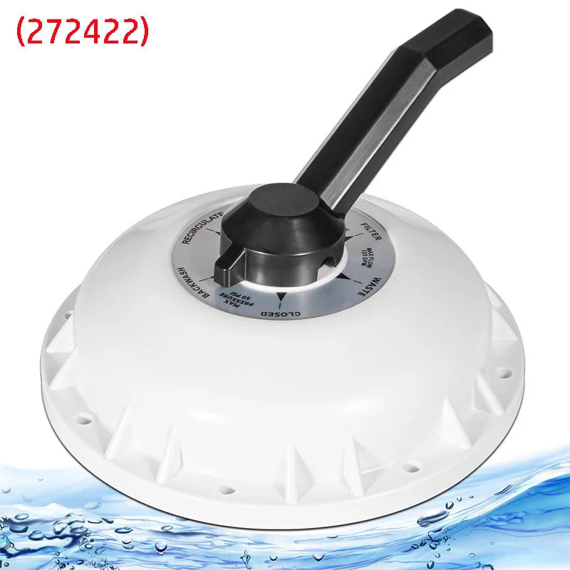 

272422 Valve Top Assembly Compatible with Hi-Flow Valve Pool and Spa 2-Inch Valve 261049, 261050, 261142