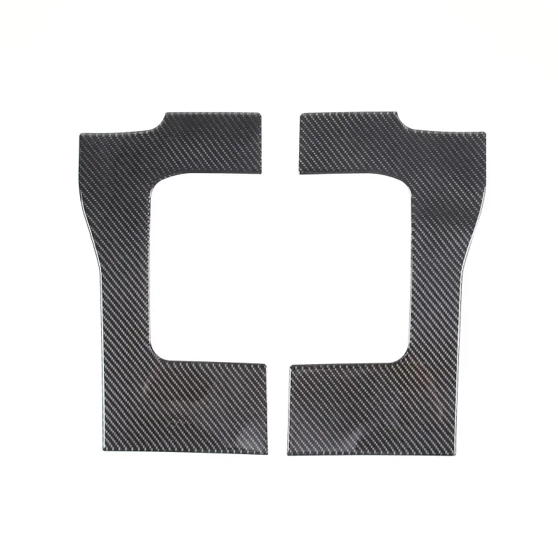

For Toyota FJ Cruiser 2007-2021 Soft Carbon Fiber Car Seat Belt Base Panel Cover Trim Sticker Interior Car Accessories