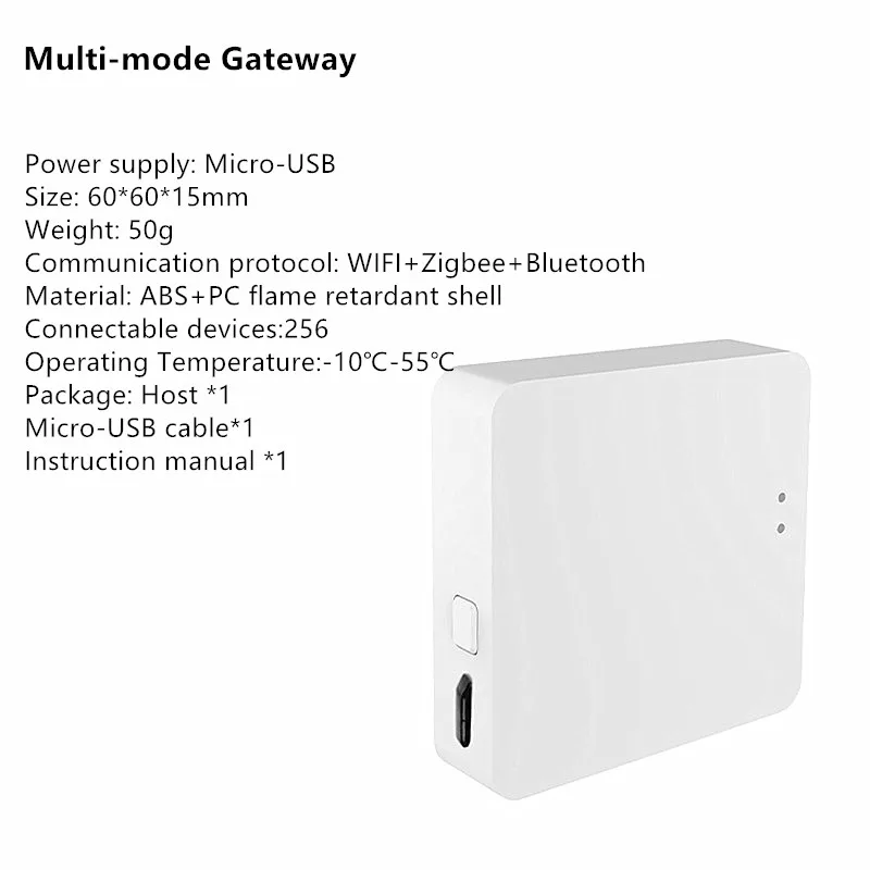 Tuya Multi-Mode Zigbee Bluetooth WiFi Smart Gateway Smart Home Appliances Remote Controller Bridge Support Alexa Google Home