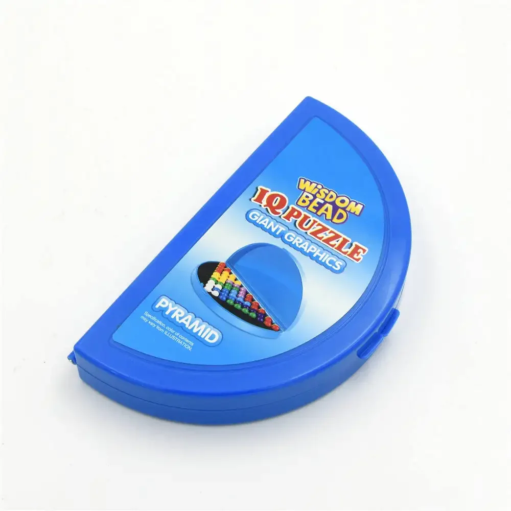 Classic Puzzle Pyramid Plate for Children, IQ Pearl, Logical Mind Game, Quebra-cabeça, Quebra-cabeça, Brinquedos Educativos, 174 Desafios