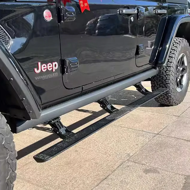

Автоматическая электрическая боковая подножка для Jeep Wrangler JL 4-дверная Sahara Rubicon 2018-2025