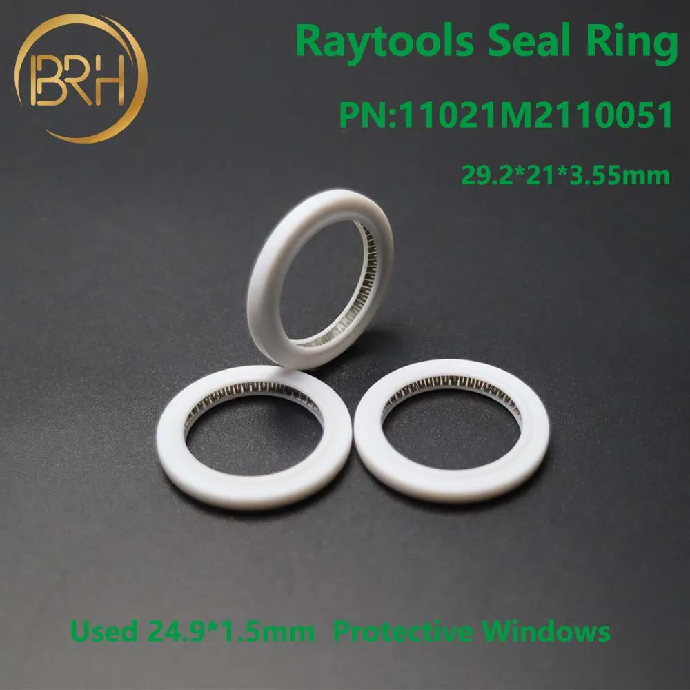 Raytools Seal Ring 11021M2110051 29.2x21x3.55mm for Upper Protective Windows 24.9x1.5mm BT240S BT210S BM109 BM111