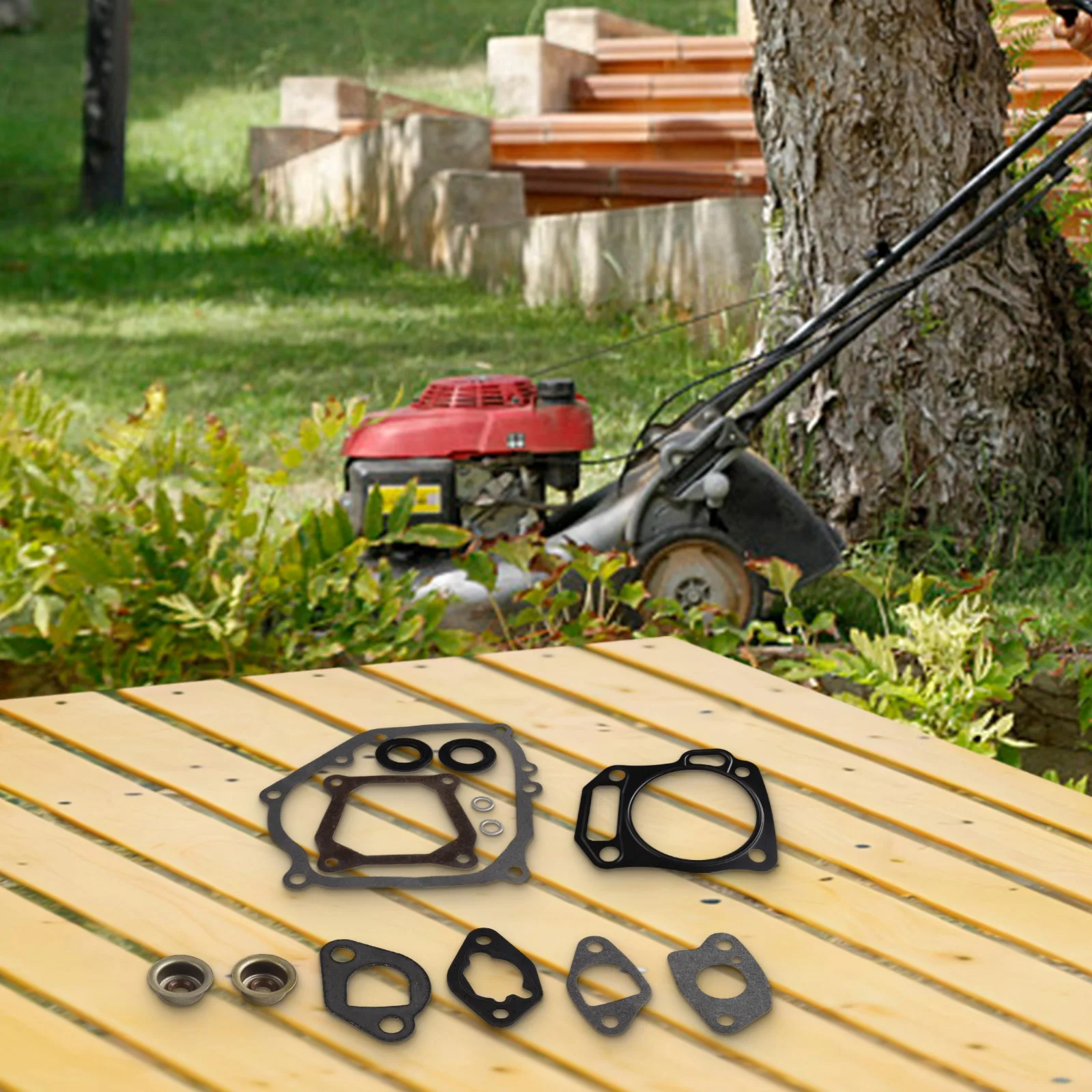 

Комплект прокладок для капитального ремонта двигателя, совместимый с малолитражными двигателями, набор прокладок для карбюратора, комплексное решение для прокладок