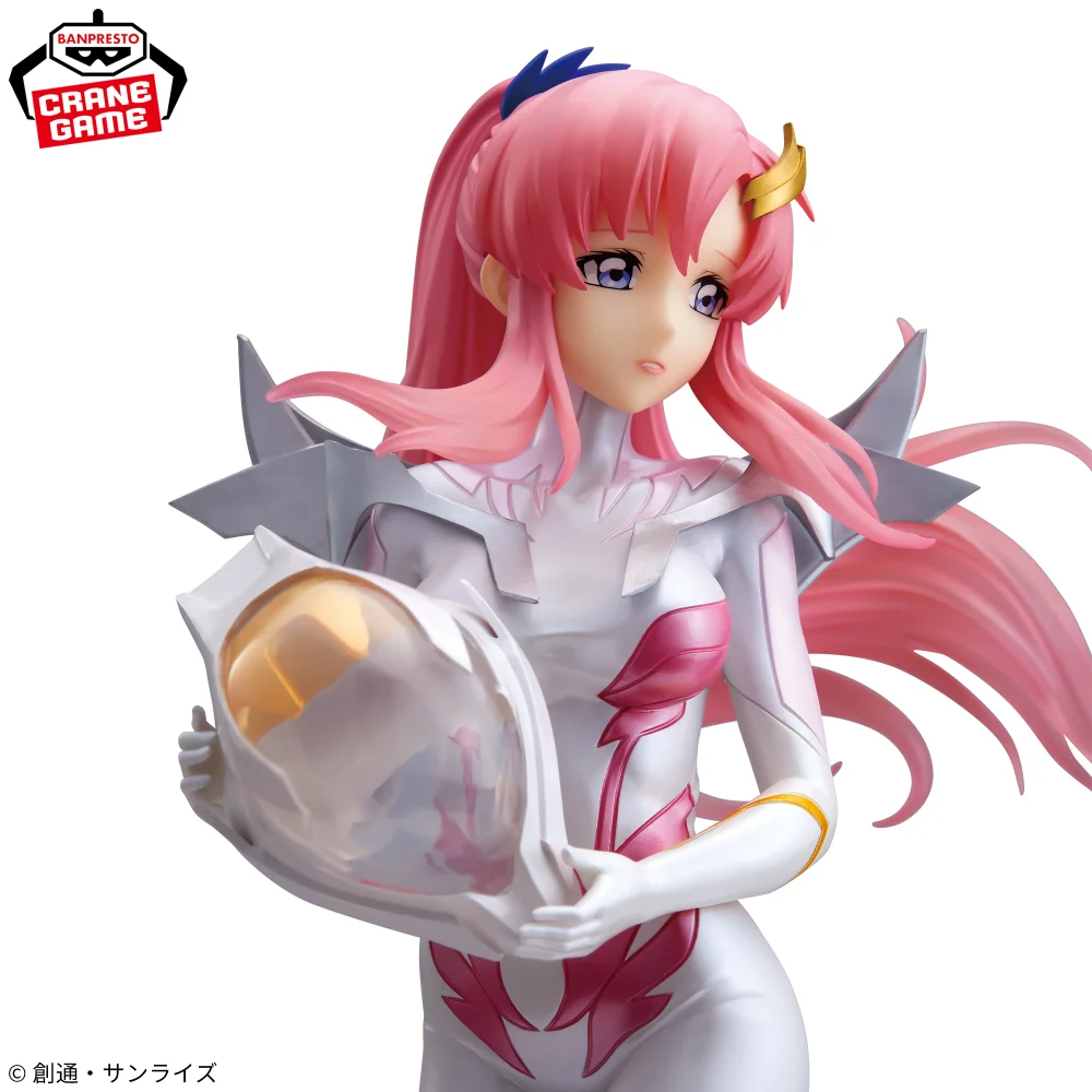 Original Gundam SEED FREEDOM Lacus Clyne Pilot Suit Pearl Color Ver Banpresto GLITTER&GLAMOURS Collectible Figure Gift