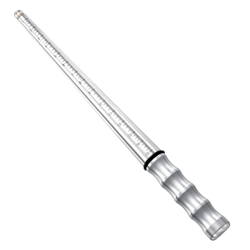 AT19-Ring Sizer Madrel Pro, Stainless Steel Solid Ring Mandrel For Ring Measurer And Repair Distorted Ring
