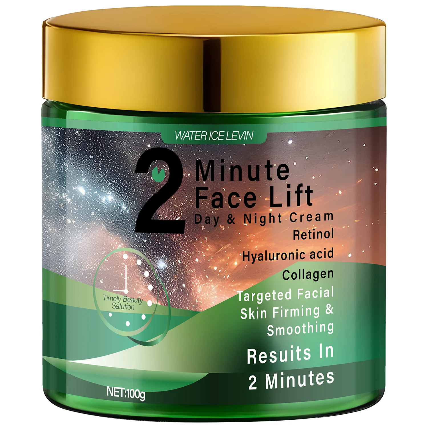 كريم دقائق لشد الوجه ليلاً ونهارًا مع الريتينول وحمض الهيالورونيك لثبات وتنعيم الوجه في دققتين. #6