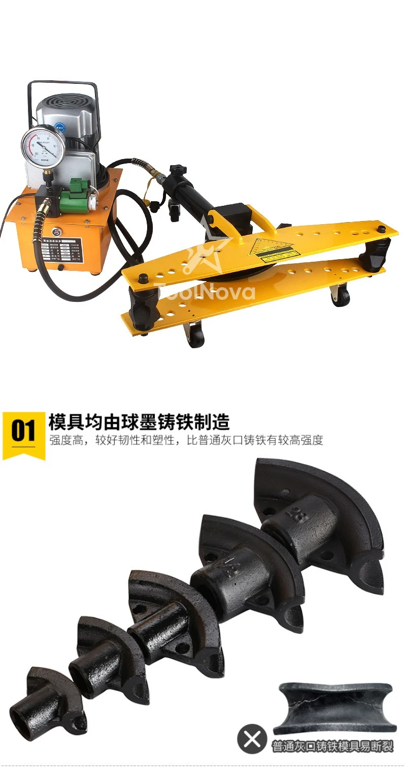 Hot-selling China Electric Pipe Bending Machine, Electric  Machine, Multifunctional Galvanized Steel , Round Pipe Seamless