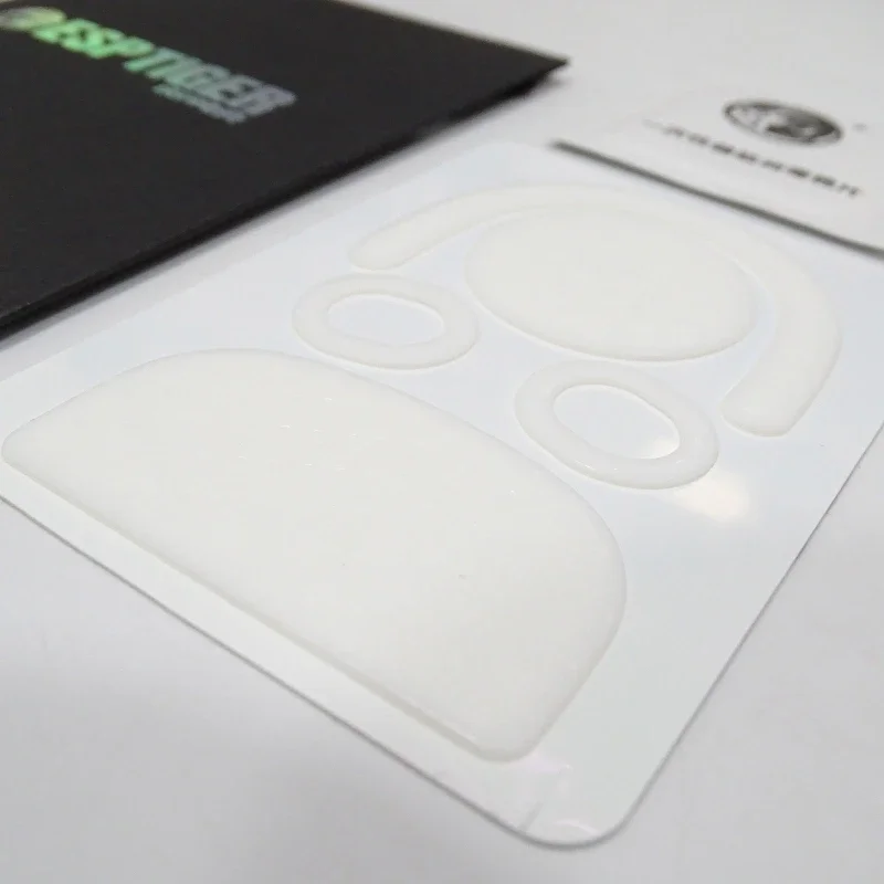 1SET ESPORTSTIGER SNOW SERIES MOUSE FET Stickers Pad Mouse Mouse Gildes لـ GPROX Superlight2 Mouse Mouse Ptfe Feets