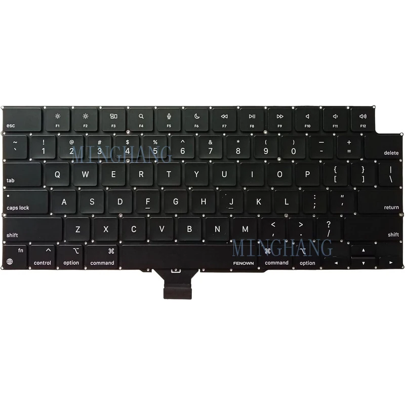 M  for Keyboard Replacement Laptop US Layout MacBook Pro 14