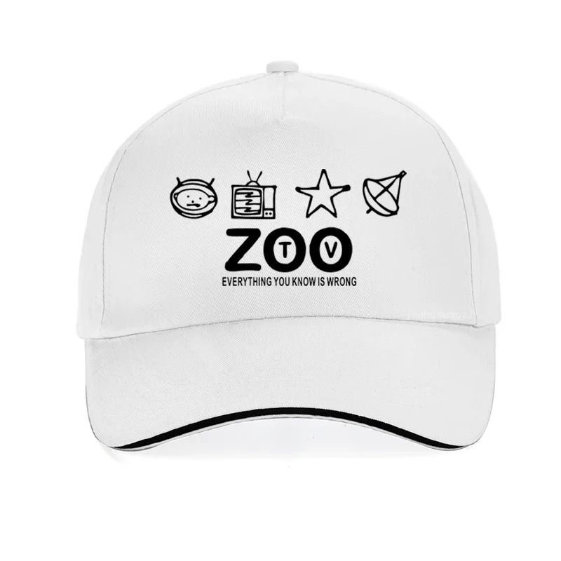 new U2 design summer Men Baseball Cap fashion Zooropa album Woman Hip hop hat Casual outdoors Adjustable Snapback hats