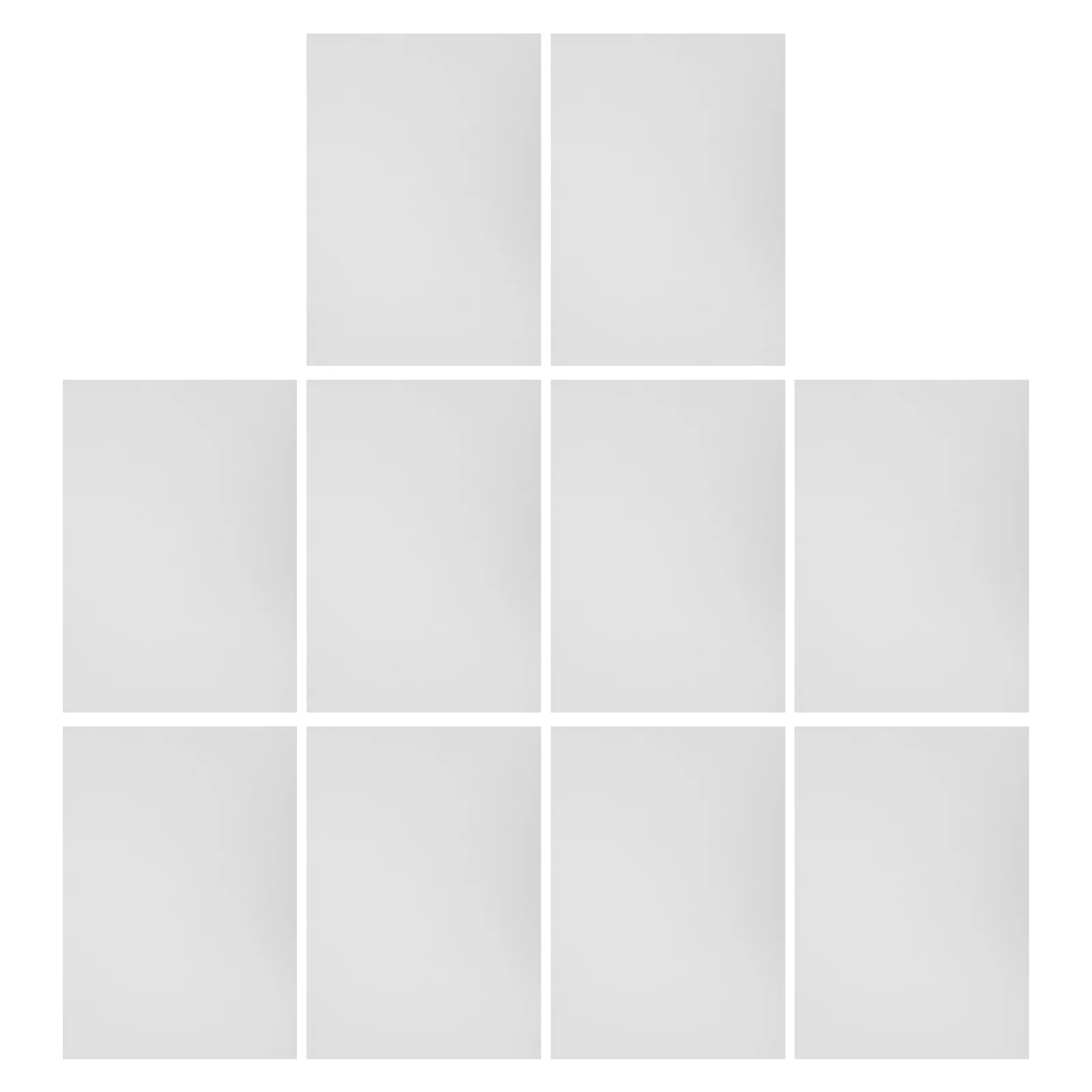 100 Sheets A4 Self Adhesive Matte Label Paper Printable Stickers for Printer Waterproof Label Sheets A4 Sticky Labels