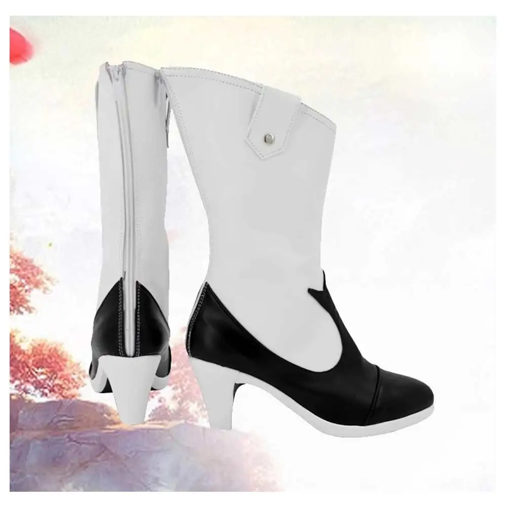 Ciel Phantomhive Cosplay Schoenen Mannen Laarzen Anime Zwarte Butler Meisjes Kostuums Accessoire Op Maat Gemaakt Voor Vrouwen Halloween Pak Prop