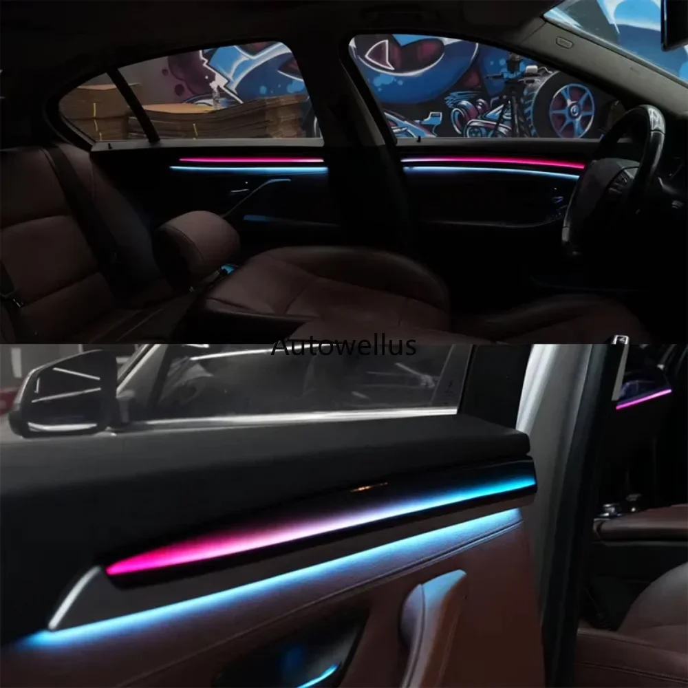 

64 Colors Symphony Ambient Light Kit for BMW 5 Series F10 F11 F18 (2012-2017) - 1:1 Original Mold & Easy Install