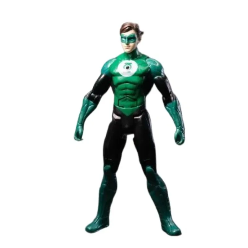 DC Justice League Anime Peripheral Green Lantern Figure Model Cartoon Creative Trends Cool Desktop Collection Ornament Gift