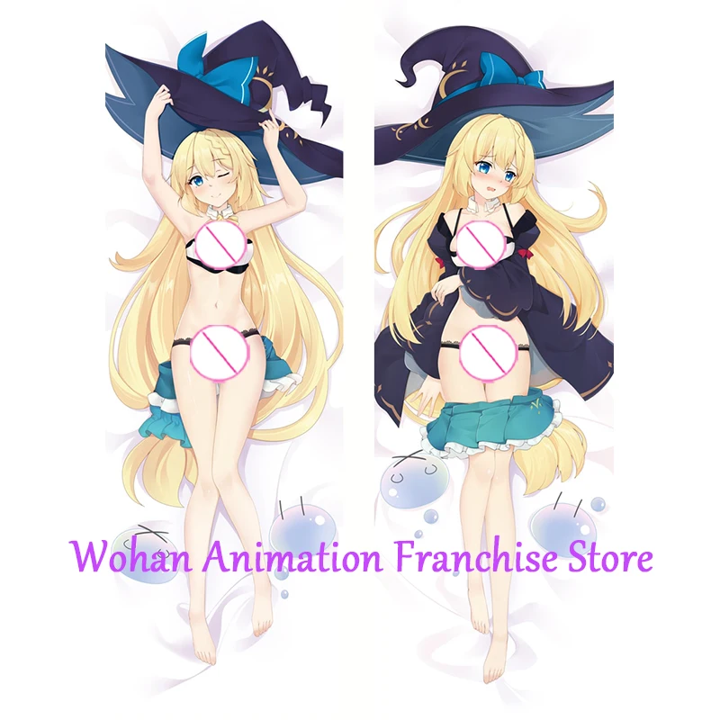 

Dakimakura Anime Pillow Cover slimegirl Halloween Christmas Decoration Double-sided Print Life-size