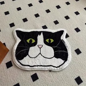 Anti Slip Cat Floor Mat, waterproof and sturdy stains, suitable for bathroom, bedroom, kitchen, home decoration, 1 pc 12 Main Sales Felpudo Gato - №4