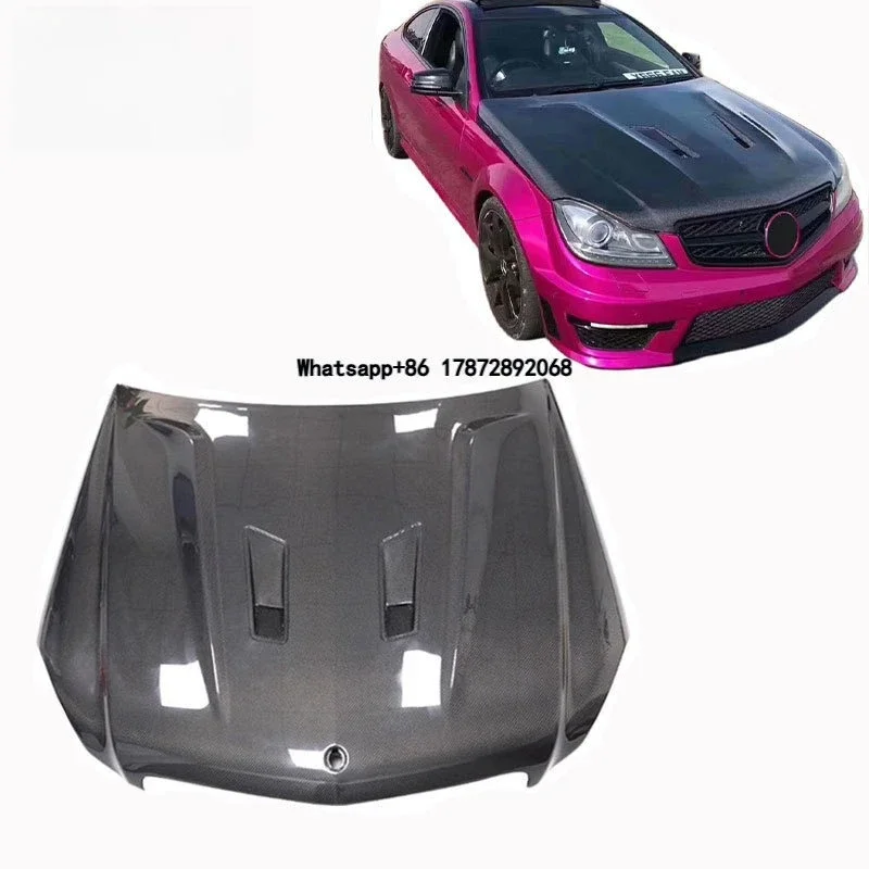 

2011-2013 Carbon Fiber Engine Hood C63 for W204 C Class Engine Bonnet