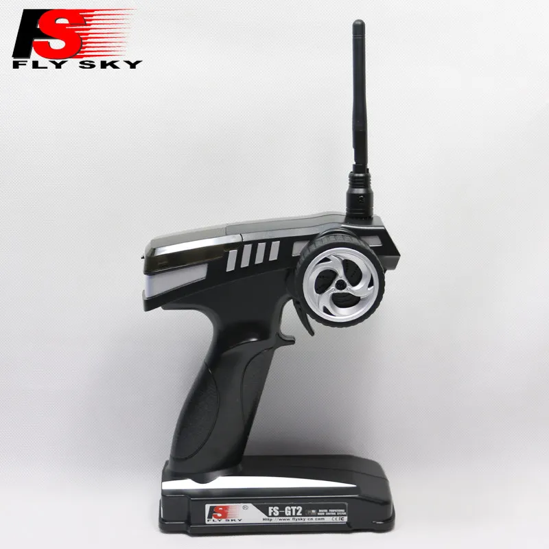 

FlySky FS-GT2 2CH 2.4G Pistol Grip Transmitter With GR3E Receiver For RC Car RC Boat