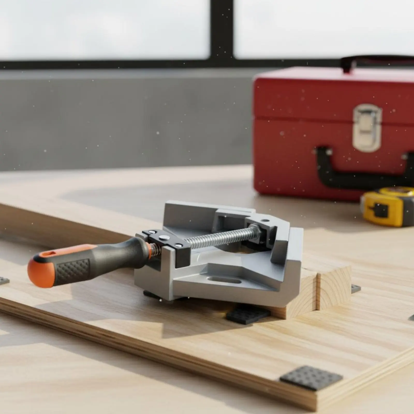 

90 Degree Clamp Tool Strong Grip 90 Degree Clamp Adjustable Long-Lasting for Woodworkers