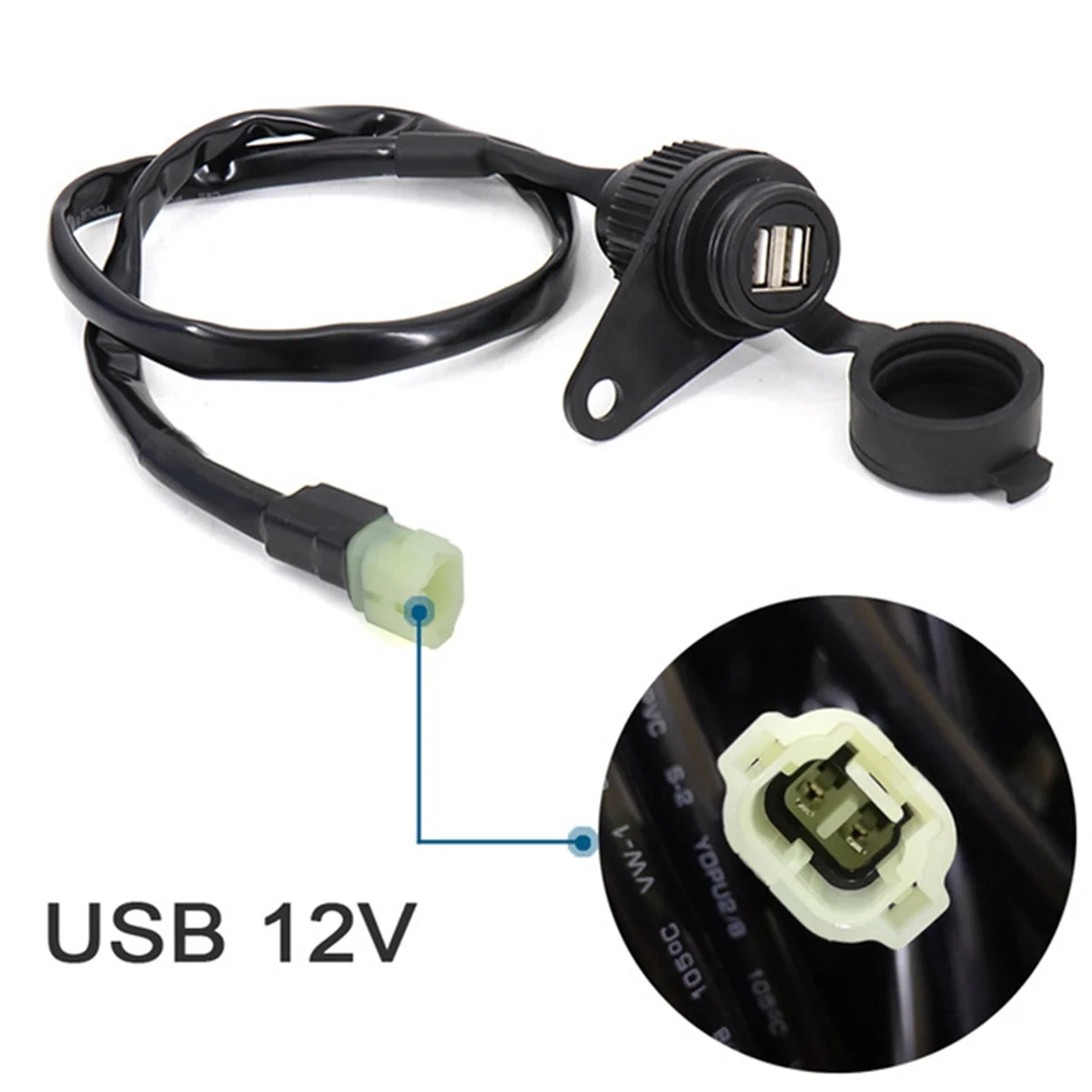 Motorcycle USB Charging Equipment for Honda CB400X CB 400X Dual USB DC Outlet Charger Adapter 12V DV Outlet