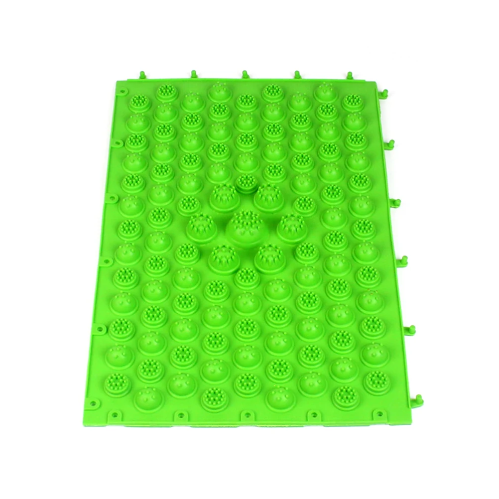 

Toe Press Foot Massage Mat Acupressure Plate Pebble Pad Foldable TPE Fatigue Relief Blood Circulation Stress for Office