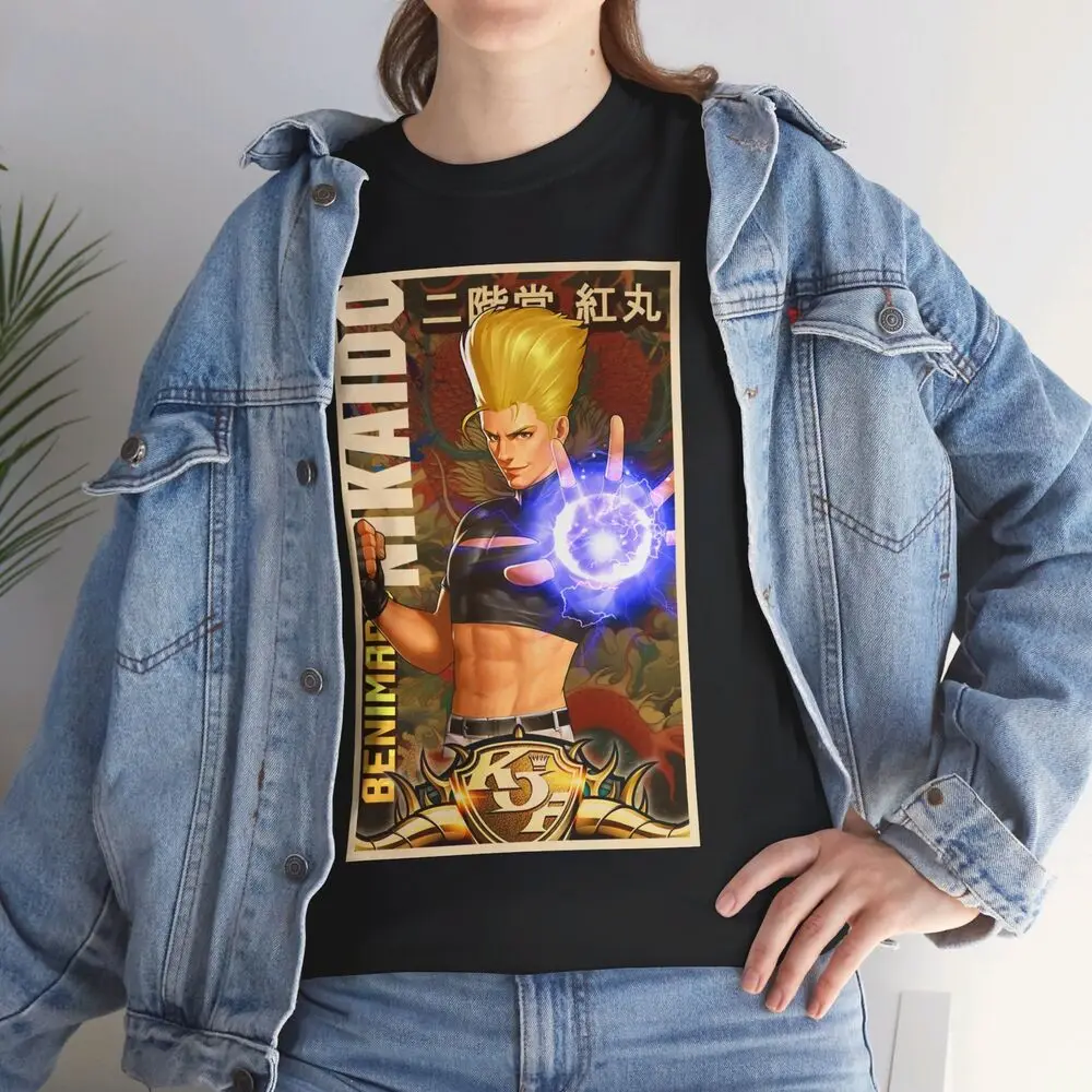 Benimaru Nikaido King of Fighters Gaming Shirt, KOF Video Gaming Unisex T-Shirt