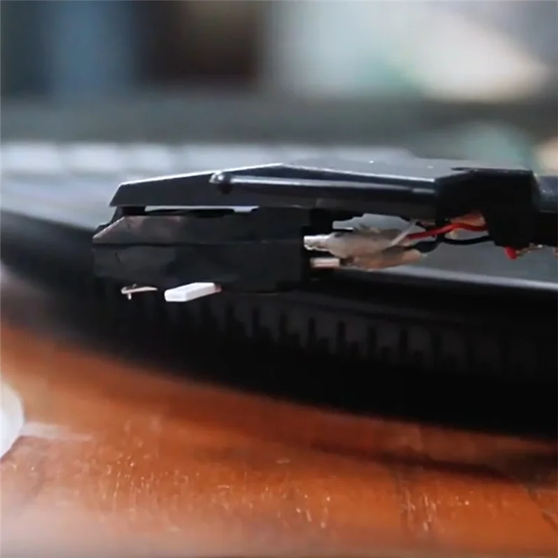 B04C-فونوغراف القرص الدوار المزدوج يتحرك إبرة القلم استبدال دبوس اللمس بإبرة الفينيل LP