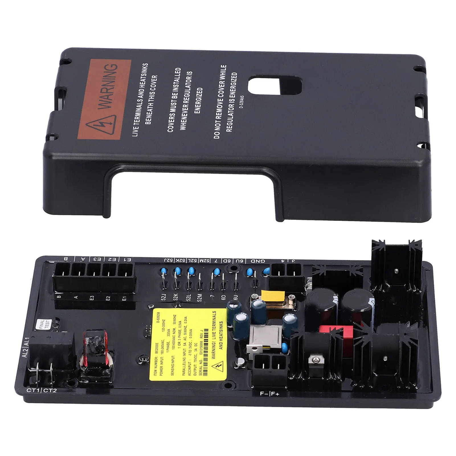 AVR BE2000E 전압 조정기 자동 디지털 컨트롤러 AVR BE2000E 발전기 액세서리 AC 120-600V 발전기 액세서리