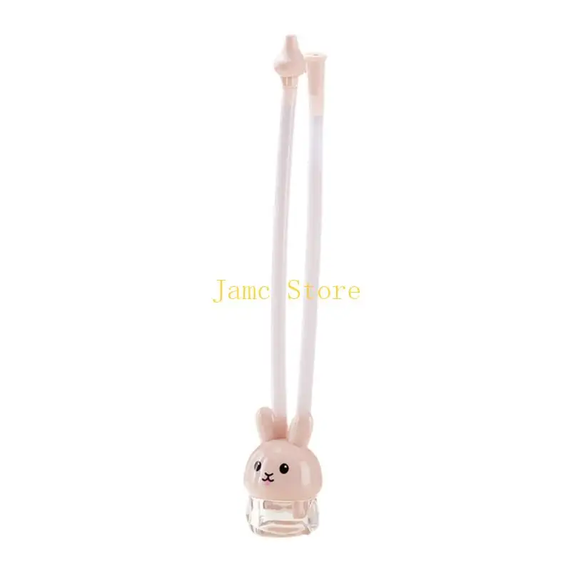 LX0B Mouth Suction Design Nasal Aspirator with Collection Cup for Infant Nose Care
