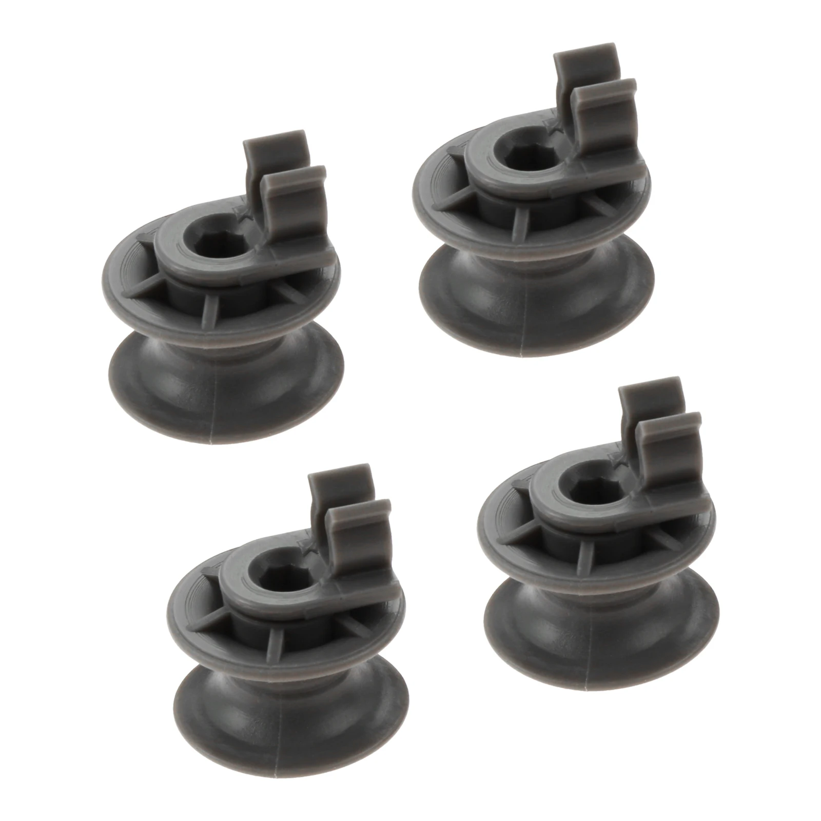 4Pcs 4581DD3002A Dishwasher Upper Rack Roller Wheels fit for LG Ken-more Dishwasher Replaces 4581DD3002A, AP4437685, 4581DD9001B