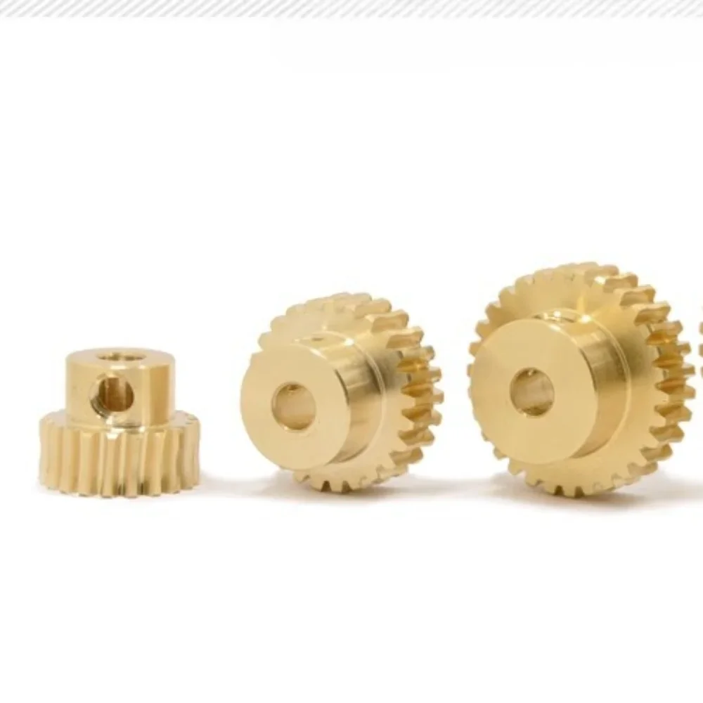 High-Strength 304 Stainless Steel Worm Gear Set 0.8 Module, 20/30/40/50/60 Ratios for Industrial Machinery