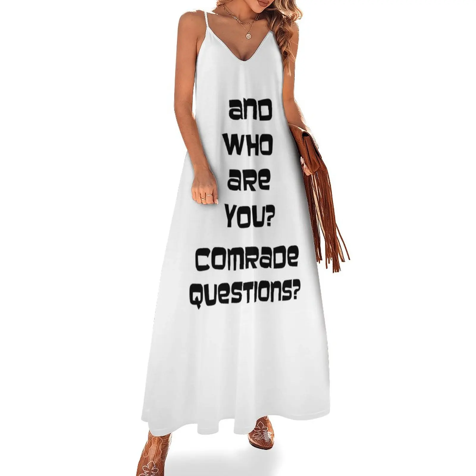 

Archer And Who Are You Comrade Sleeveless Dress Clothing Women's summer dresses