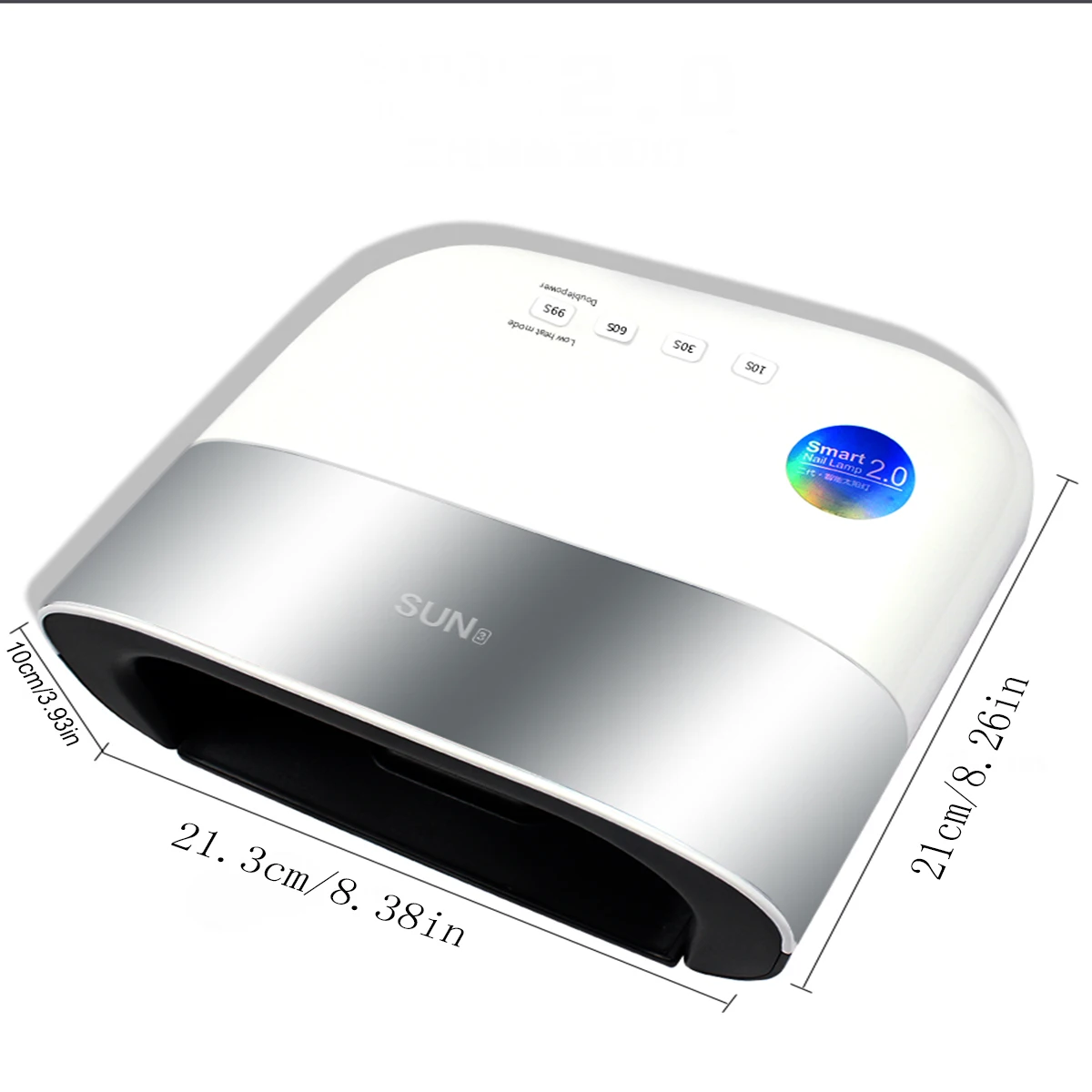 72LEDS UV LED Nail Lamp Nail Dryer for Gel Polish 4 Setting Timers UV Nail Lamp Professional Nail Light Automatic Sensor