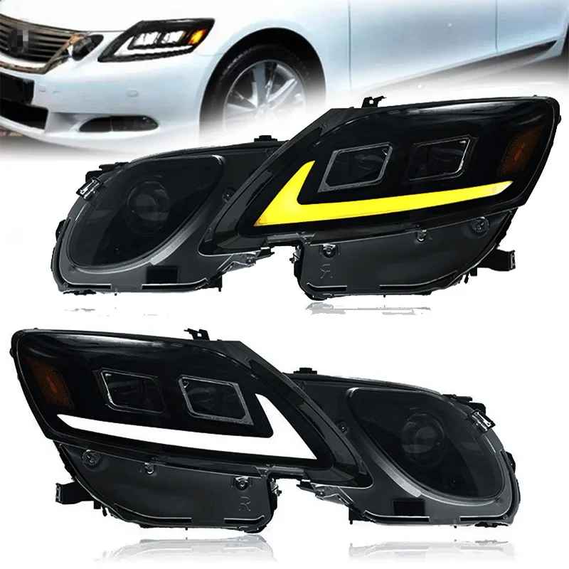 

Car Styling Head Lamp for Lexus GS350 Headlights 2004-2011 GS300 LED Headlight DRL Hid Bi Xenon Auto Accessories