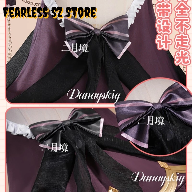 أزياء تافي بيرسيركر التأثيرية مجموعة كاملة من أزياء الرسوم المتحركة الغاسل الافتراضي فستان مثير عباءة موحدة لعب الأدوار disfraz mujer #5