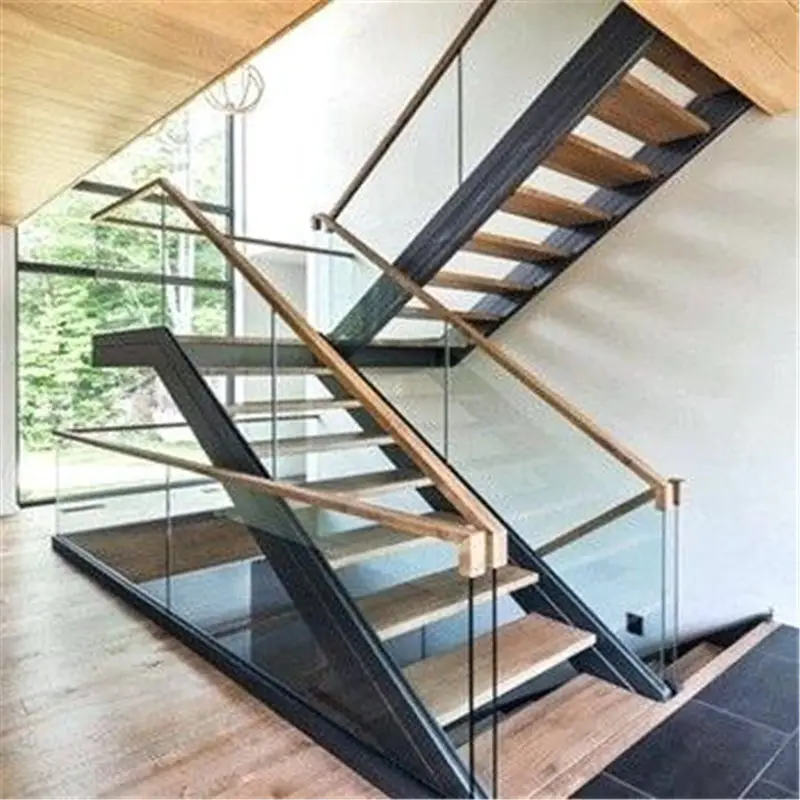 Customization steps wood with oak stair treads staircase