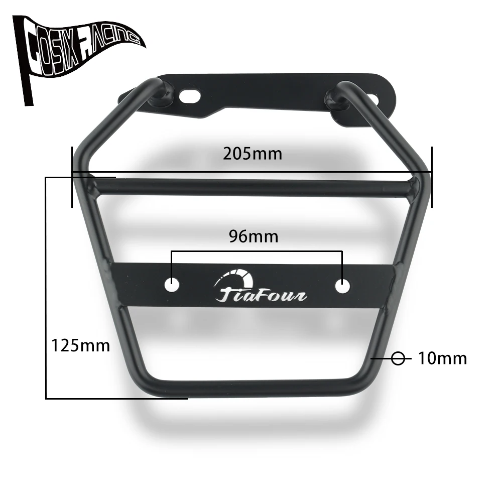 

For Trident 660 2021-2025 Side Bags Bracket Mount Motorcycle Saddlebag Support Accessories