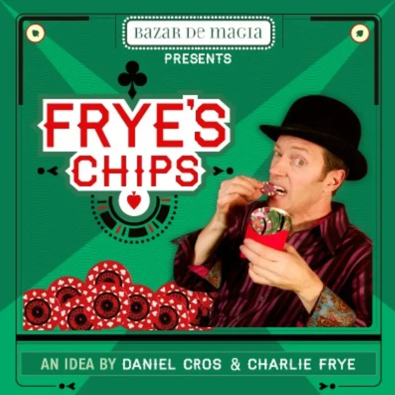 

Frye's Chips ( Gimmicks и онлайн-инструкция) от Чарли фри крупный план Волшебные трюки иллюзии забавные волшебные игры уличная Комедия