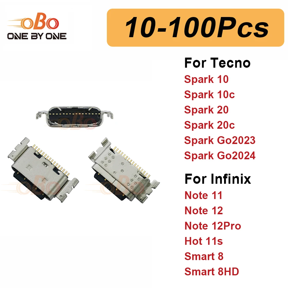 USB-C Charging Port Dock Connector for Tecno Spark and Infinix Series