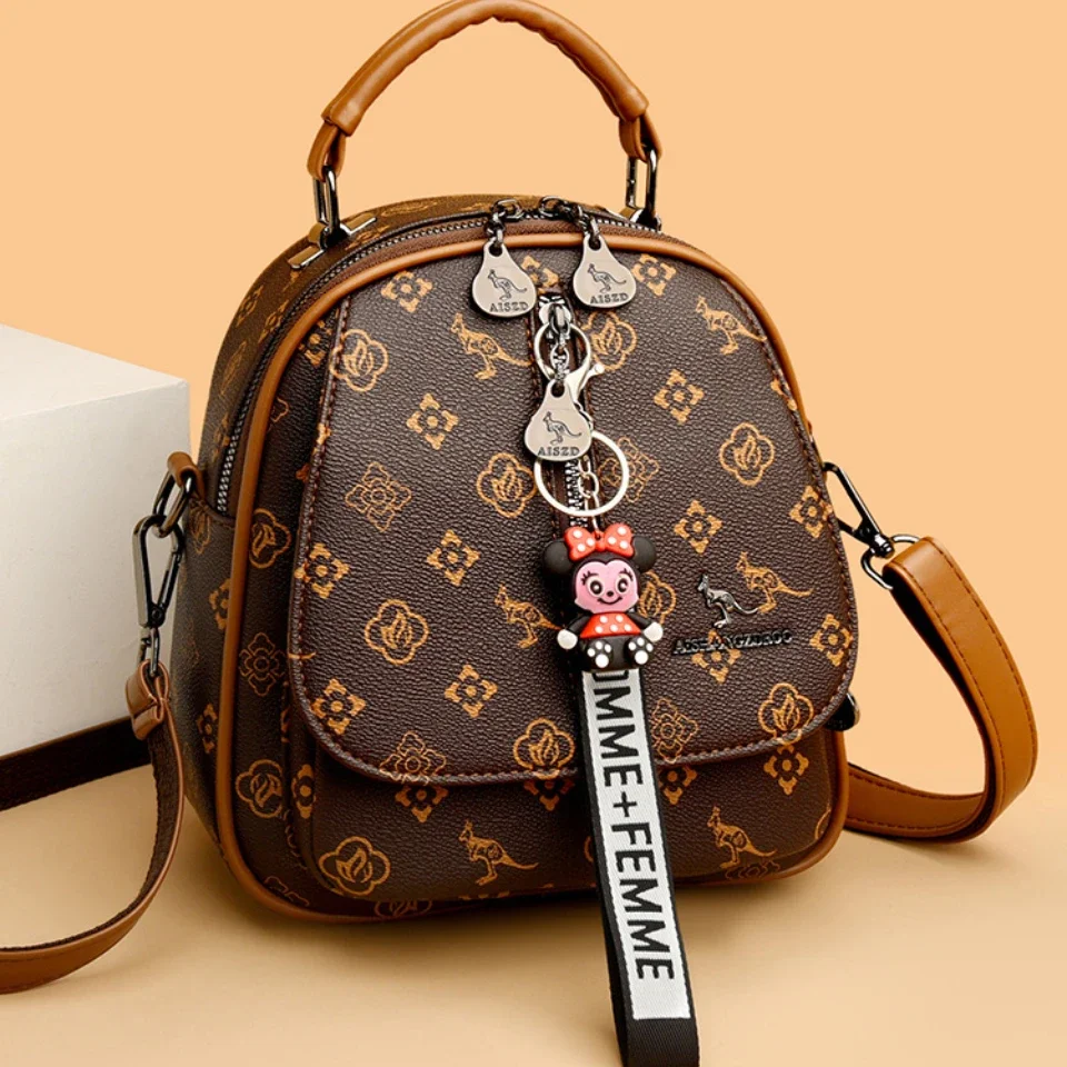 

New Fashionable Backpack Women's Bag Fresh Sweet Student School High-capacity Light Bag Backpack Restore Ancient Ways Convenient