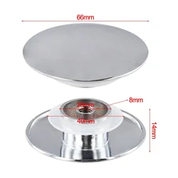 1pc Basin Waste Sink Plug Pop-Up Cap Click Clack Push Button Replacement Part For Bathroom Sink Drain Stopper