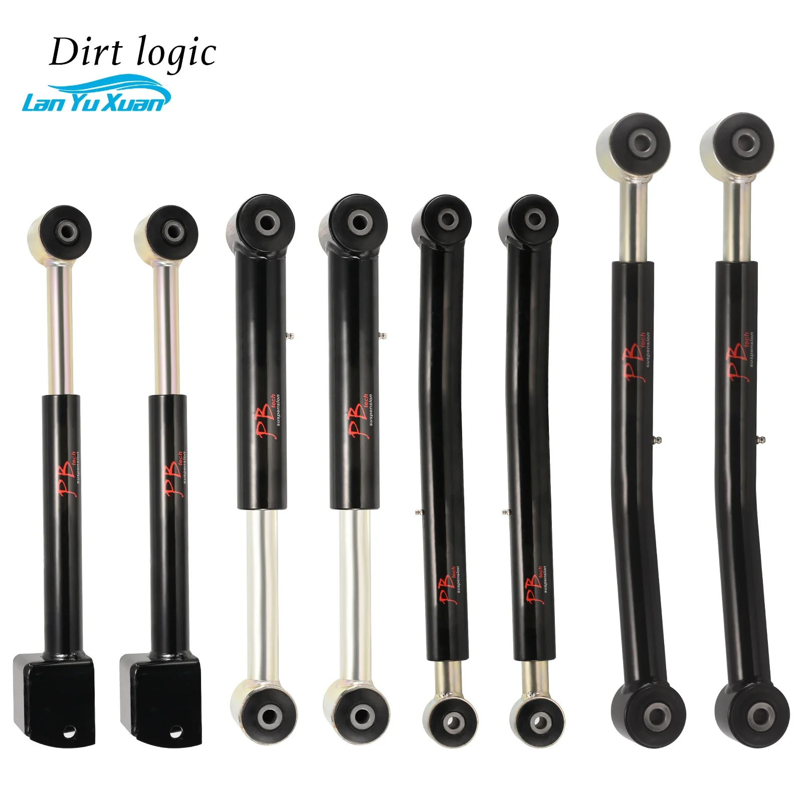 

All 8-Arm Adjustable Sport Control Short Arm Lift Kits(0-6"lift) for 2007-2018 Jeep Wrangler JK Suspension Arms