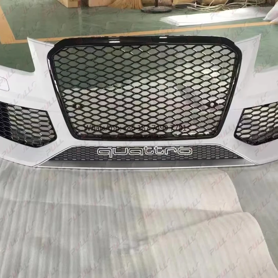 

Высококачественные автомобильные бамперы Автомобильные решетки для . Обновление Q5 2013–2017 года до модели RSQ5 в сборе переднего бампера