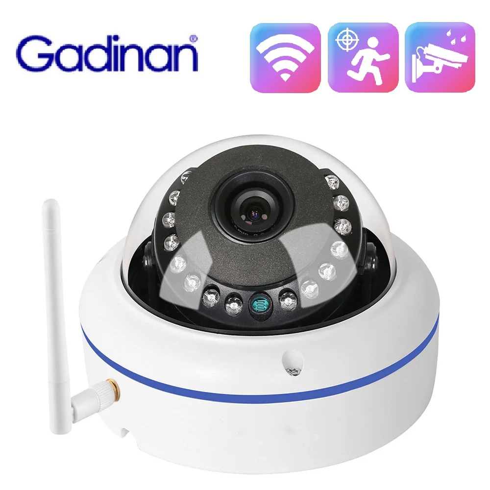 gadinan camera ip de vigilancia por video a prova de intemperies seguranca externa monitor sem fio deteccao de movimento ip66 wi fi dome 36 mm 01