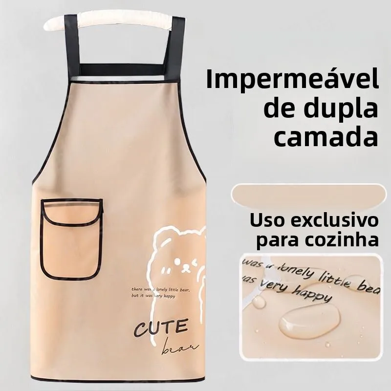 waterproof-tpu-apron-with-straps-transparent-oil-resistant-non-washable-kitchen-home-use-anti-soiling-apron-small-clear
