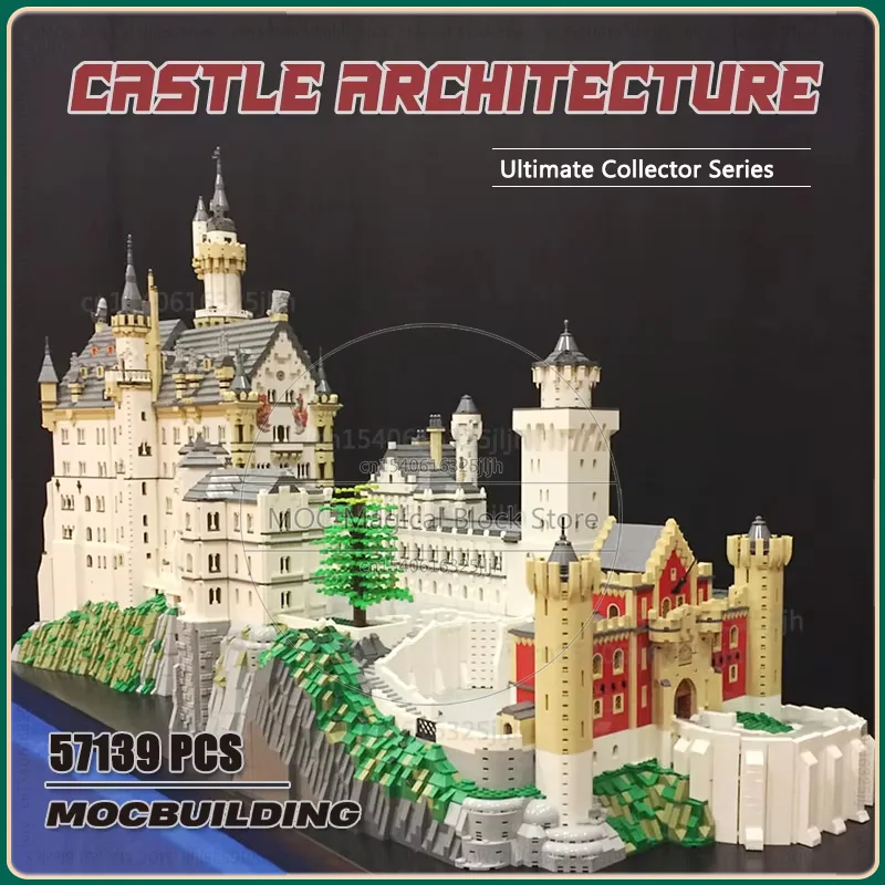 UCS Modular Building Castle Architecture Moc Building Blocks Technology Bricks DIY Assembly  Model Collection Toys Xmas Gifts