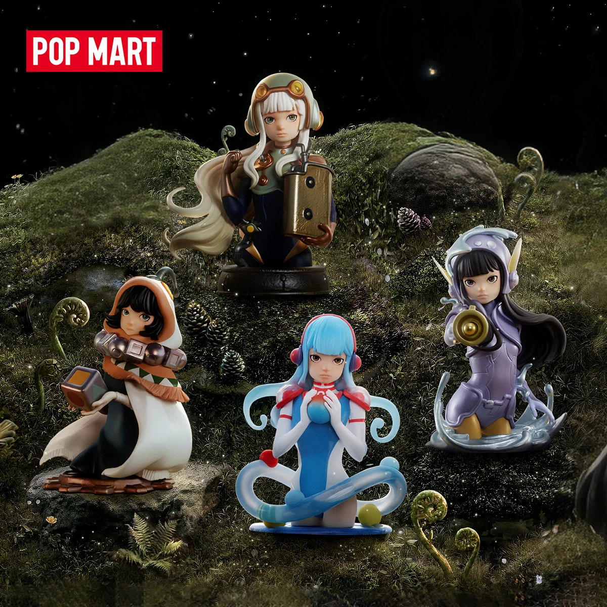 【EU】POP MART KeyA A Lucid Dream Series Figuren 1 Stück/9 Stück POP MART Blind Box Actionfigur Niedliches Spielzeug