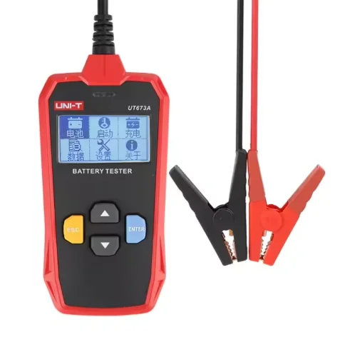UNI-T UT673A Automotive Battery Tester Digital Checker With Printer Professional 12V 24V Car Battery Load Tester