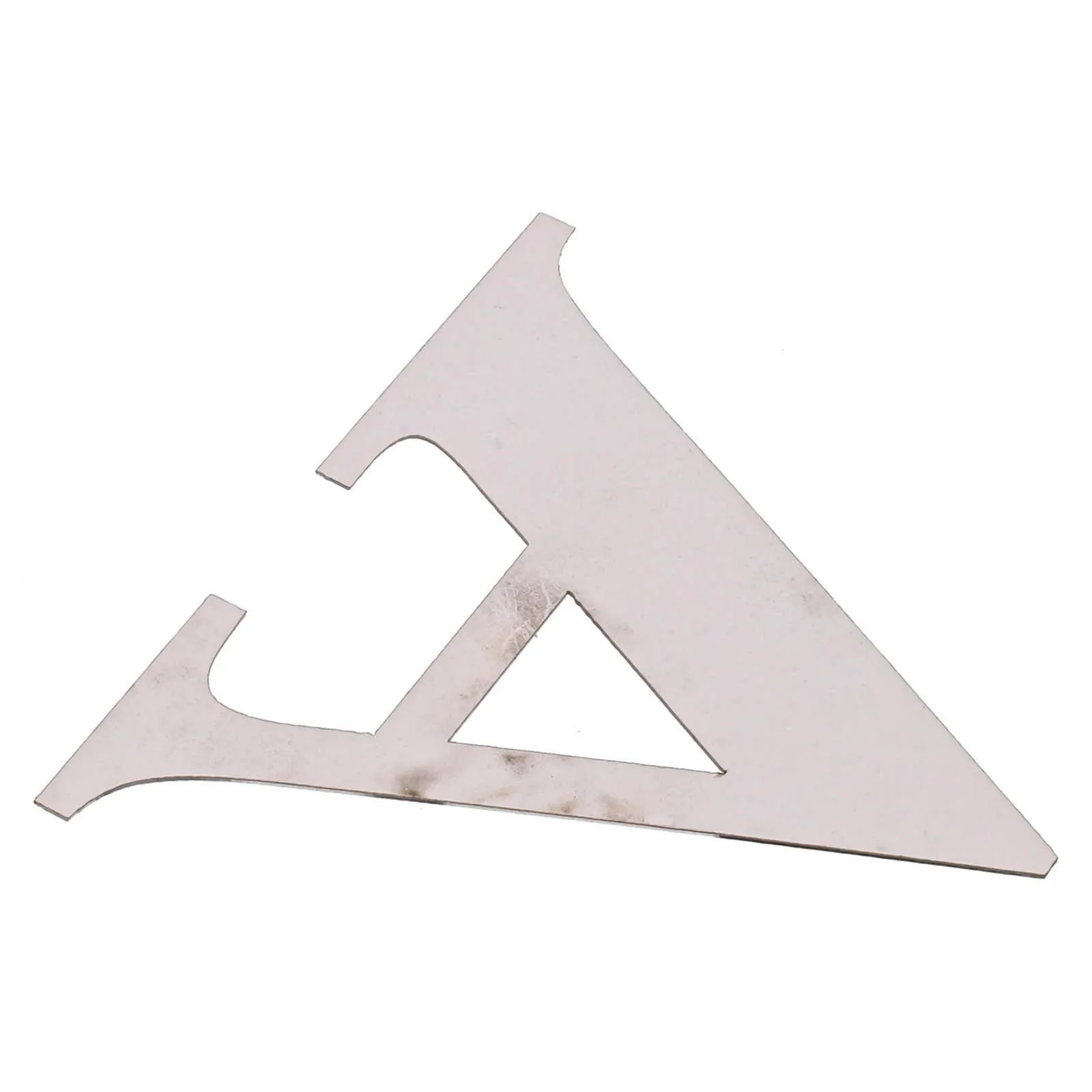 Alphabet Mirror Wall Stickers, DIY Decor Mural, Acrylic Material, Silver, Reflect Your Style with English Letters